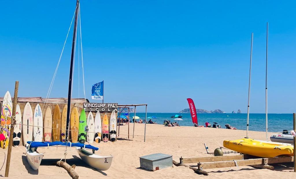 Precioso Apartamento En La Playa De Pals Con Piscina - Recinto Puig Sa Guilla Dış mekan fotoğraf